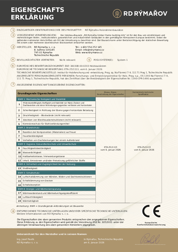 EIGENSCHAFTS ERKLÄRUNG EIGENSCHAFTS ERKLÄRUNG